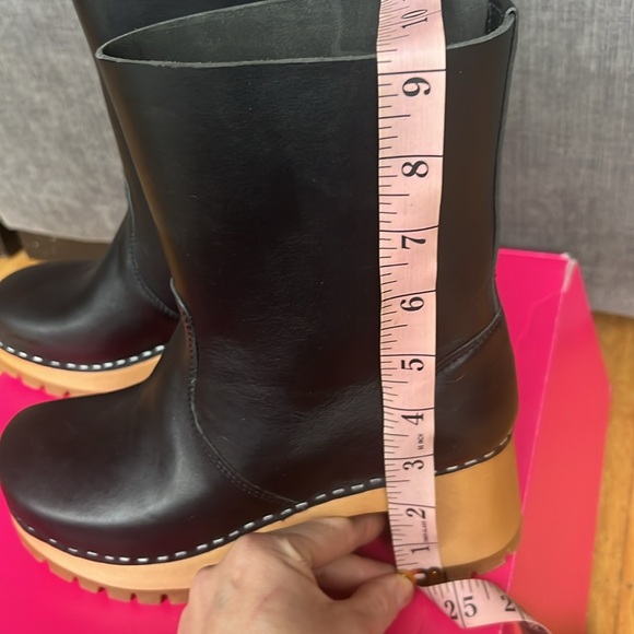 NWT Swedish Hasbeen Plain boot 38/7.5 black - Picture 7 of 8